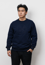 Свитшот SHANYRAQ APPLIQUE BLUE