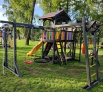 Детская площадка Савушка 2 (BLACK EDITION)