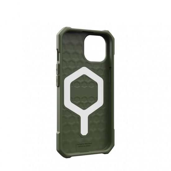 Чехол с поддержкой MAGSAFE UAG Essential Armor для iPhone 15 6.1", цвет оливковый (Olive Drab)