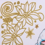 Наклейка на стекло «Волшебная сказка» 41*29 см, микс