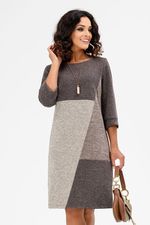 Платье Элоиза (46-56) Serenada мокко (Акция)