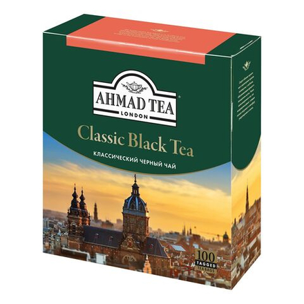 Чай черный Ahmad Tea 100 пакетиков