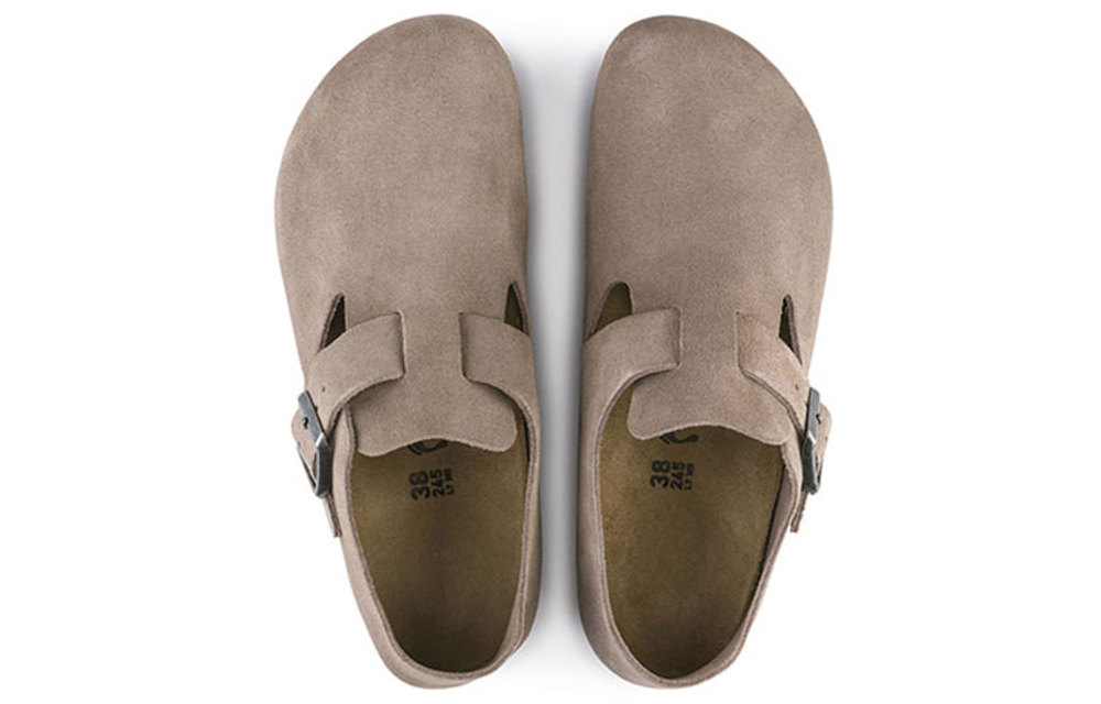Birkenstock London Suede Leather "Taupe"