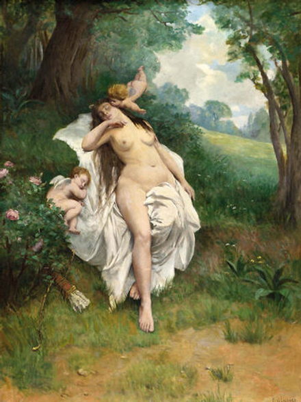 Jean-Baptiste Paul Lazerges (1845-1902) - эротическое искусство французского художника