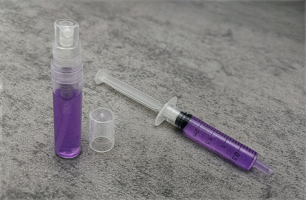 Флакон спрей пластик [2.5 мл]