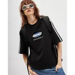 Футболка SoWhat? Logo укороченная черная