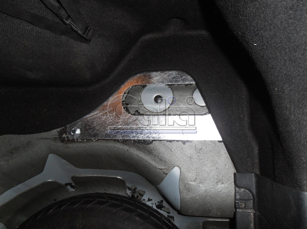 Фаркоп оцинкованный Galia H012A для Honda Civic хетчбек 5 дверей 2000-2003(паспорт и сертификат в комплекте)(без электрики)