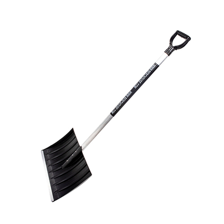 Лопата для уборки снега Berchouse №4, с алюминиевым черенком, 450 x 320 мм