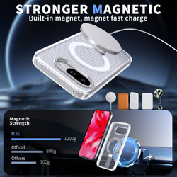 Прозрачный чехол Mesh Pro Magnetic Case для Google Pixel 9А