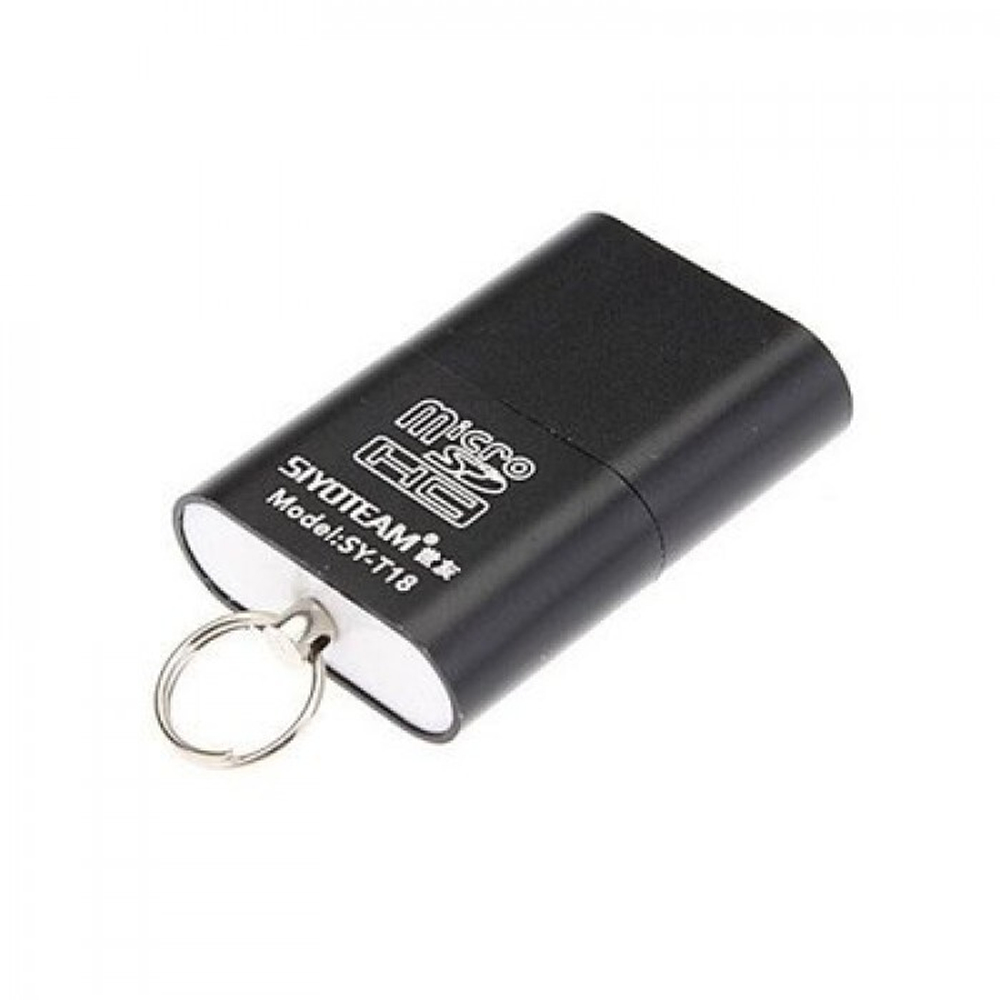 Карт-ридер Syoteam SY-T18 MicroSD/USB (черный)