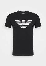 Emporio Armani Футболка с принтом - Синий