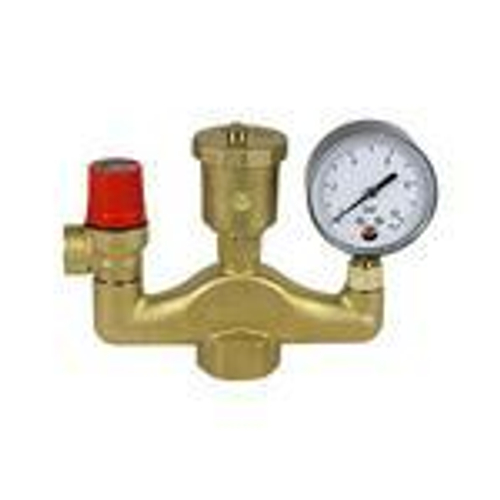 Группа безопасности VALFEX латунная КЛАССИК 3 бар (1/10), арт. VF.461.0.3