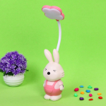 Настольная лампа «Sweet - rabbit» LED 6,2*6,5*29,5 см, USB 1.5w 3.7v, Розовый