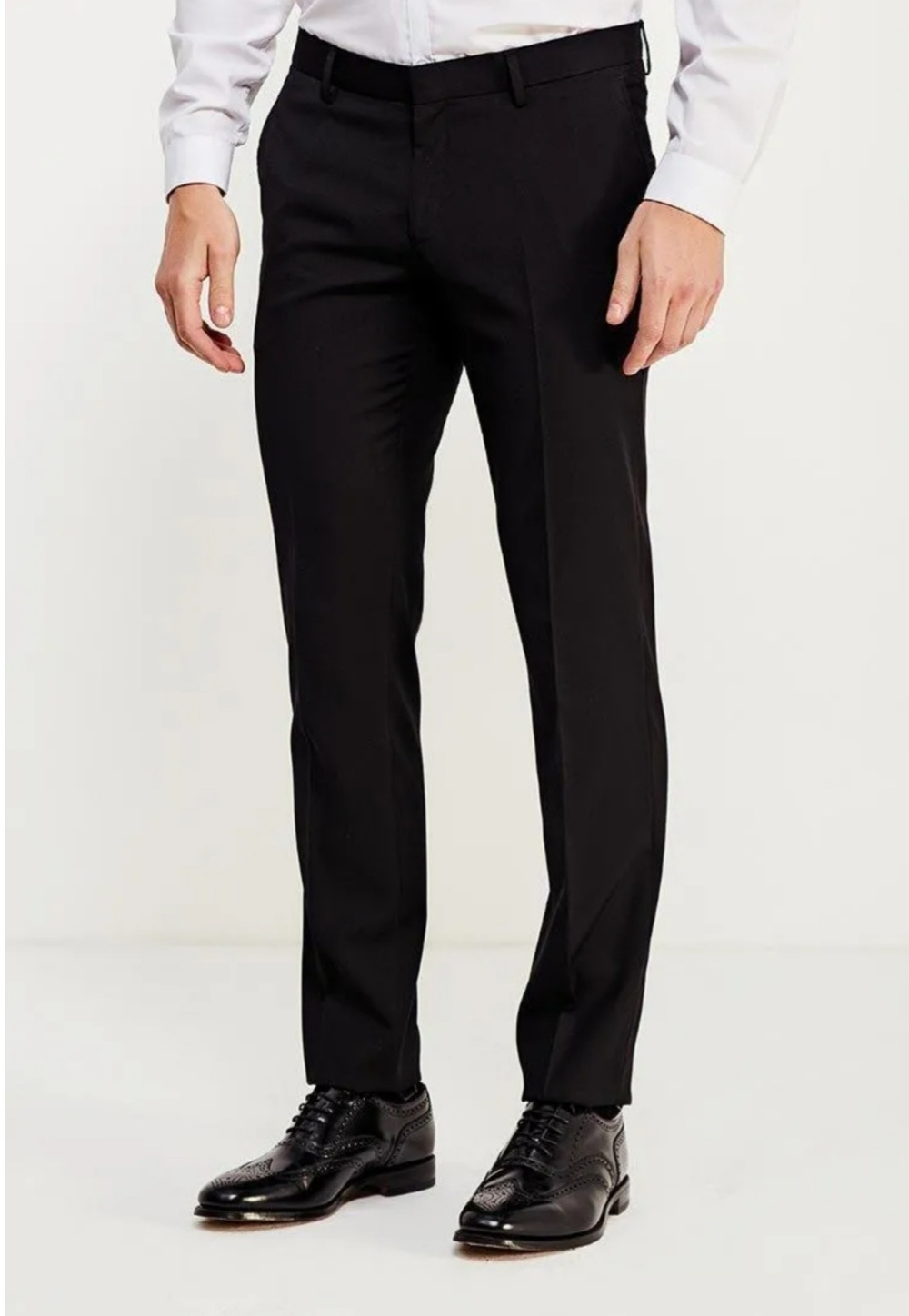 Брюки для мужские школьные классические классика синие темно-синие тёплые утеплённые на флисе с флисом зимние строгие прямые офисные на работу деловые со стелкой праздничные торжественные