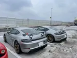 Карбоновый спойлер в стиле GT4 для Porsche Cayman/Boxster 718 982 Порше