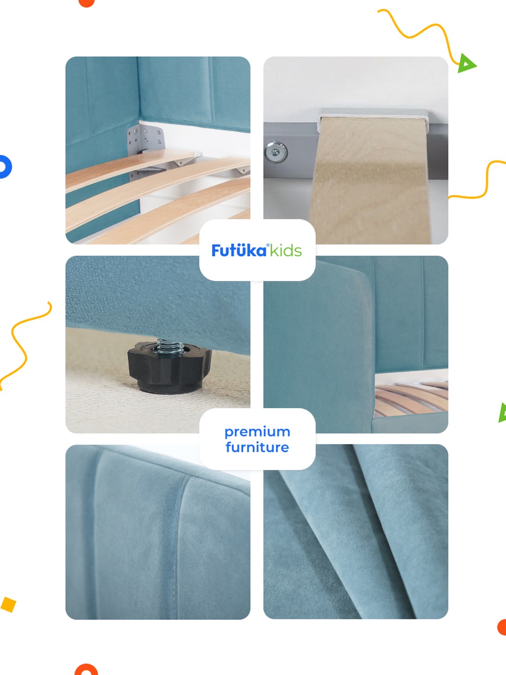 Диван - кровать 180х90 см Crecker ткань Микровелюр