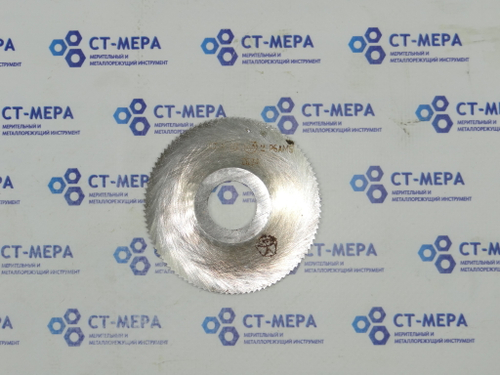 Фреза отрезная по металлу 80х1х22мм. z=100 Р6АМ5 с фаской без ш/п