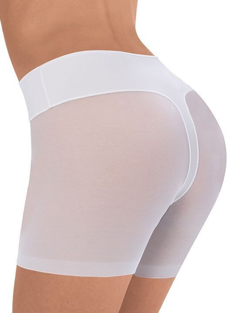 Трусы-шорты с завышенной линией талии Secrets (Размер: L) (Цвет: черный)