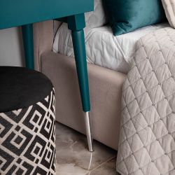 Консоль Арт Колор matte Стайл Сильвер Зеленый бирюзовый матовый