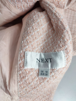 Пальто Next пудровое 44 размер