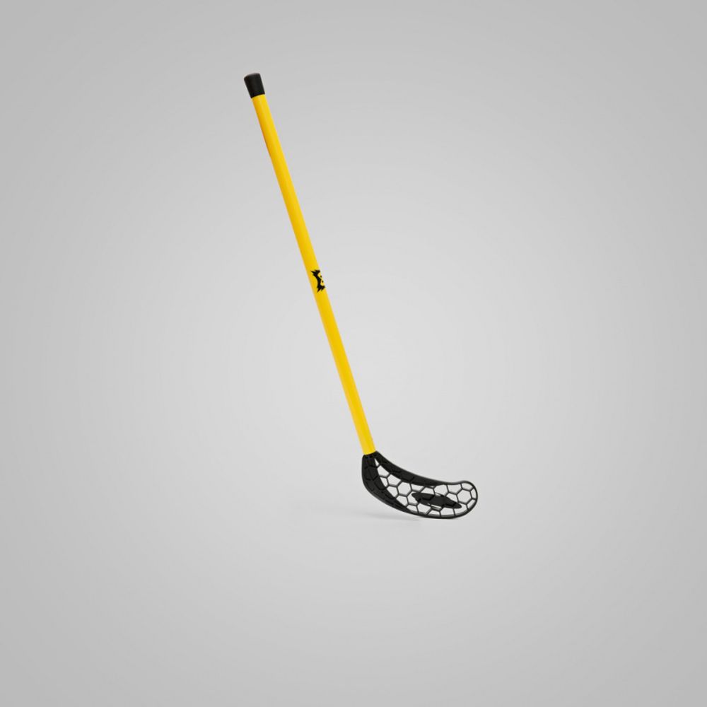 Клюшка для флорбола Simple MAD GUY JR 75 см (прямая, желтый)