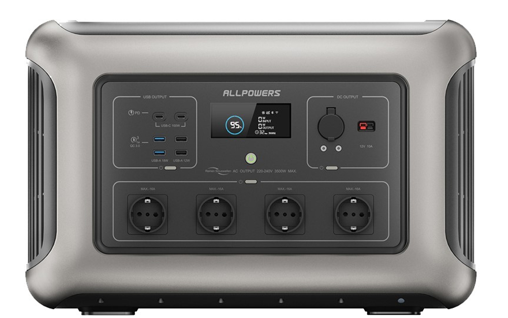 Портативная электростанция Allpowers R3500, 3500 Вт