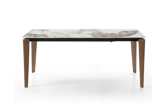 Стол раздвижной Verdo 120-160х80 см, керамика