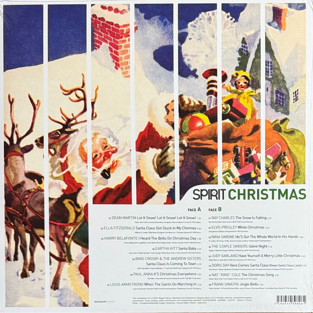 Сборник Spirit Of Christmas (Франция 2023г.)