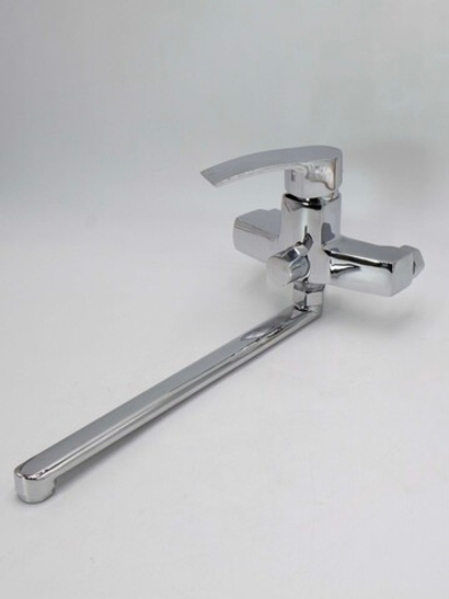 Смеситель для ванны, с длинным изливом Hansen H22009, цвет хром