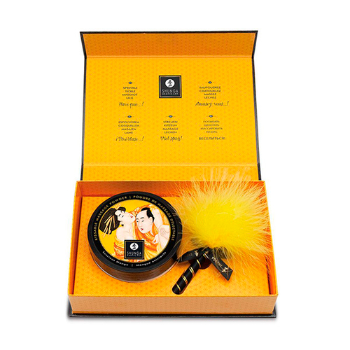 Массажная пудра с ароматом манго Shunga Luscious Mango 75г