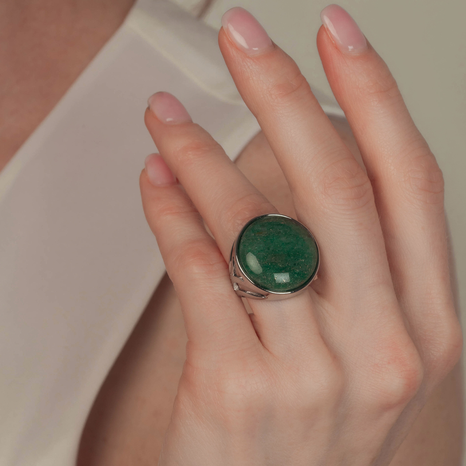 Кольцо Possebon Q.Verde K0117.17 16 S