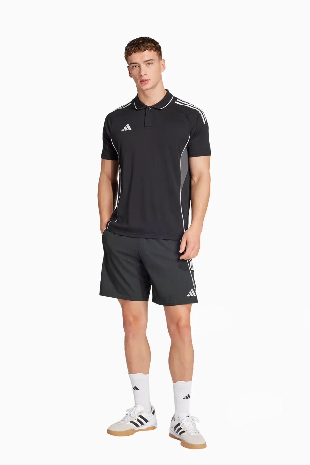 Футболка adidas Tiro 25 Competition Polo - черный