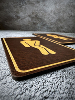 Табличка туалетная