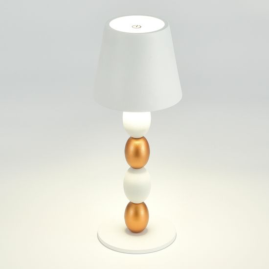 SL1011.514.01 Прикроватная лампа ST-Luce Белый, Золотистый/Белый LED 1*3W 3000-6000K EASE