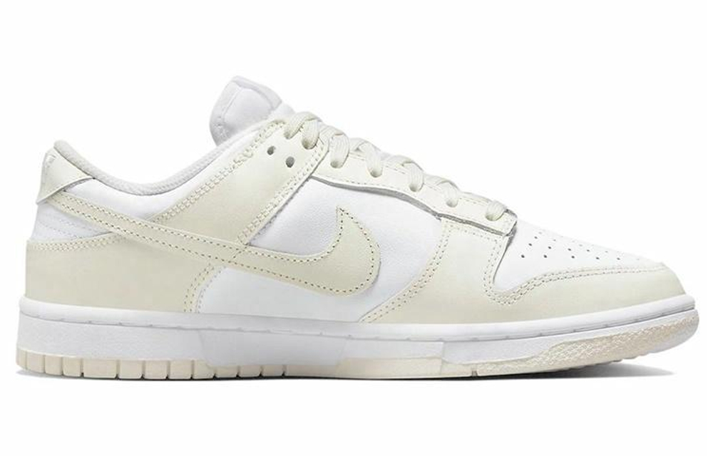 Кроссовки Nike Dunk Low White Sail (Женская размерная сетка)
