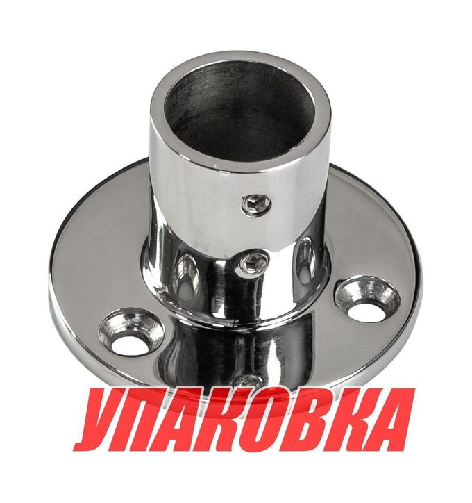 Основание стойки леера, 1 (25,4 мм), 90 град, Marine Rocket (упаковка из 10 шт.)