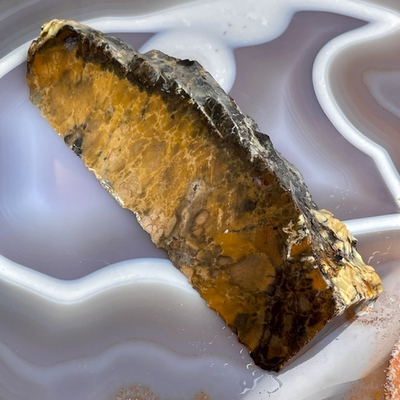 52893  Агат Срез 146мм