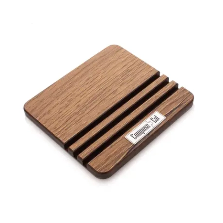 Набор разделочных досок на подставке 3шт ComposeEat Everyday мрамор серый