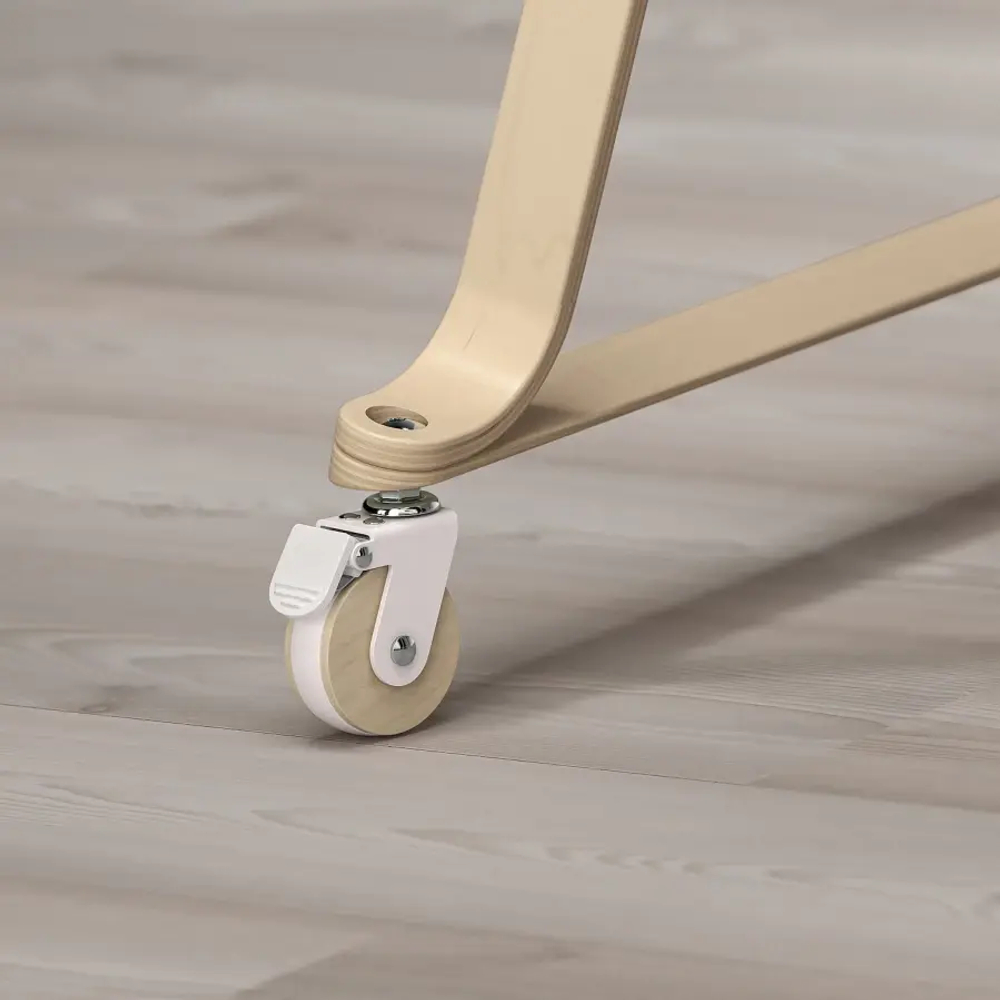 Колыбелька с матрасом - ÄLSKVÄRD /АLSKVАRD  IKEA/ АЛЬСКВАРД ИКЕА,  серый