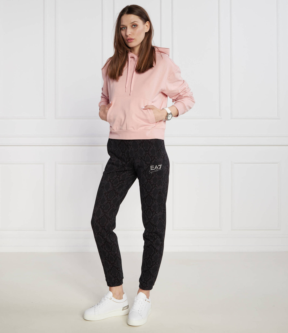 Худи EA7 - розовый(6RTM05 TJCQZ)