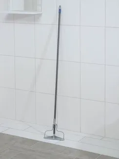 Тряпкодержатель, ручка 120 см, 19×2×122 см, цвет МИКС