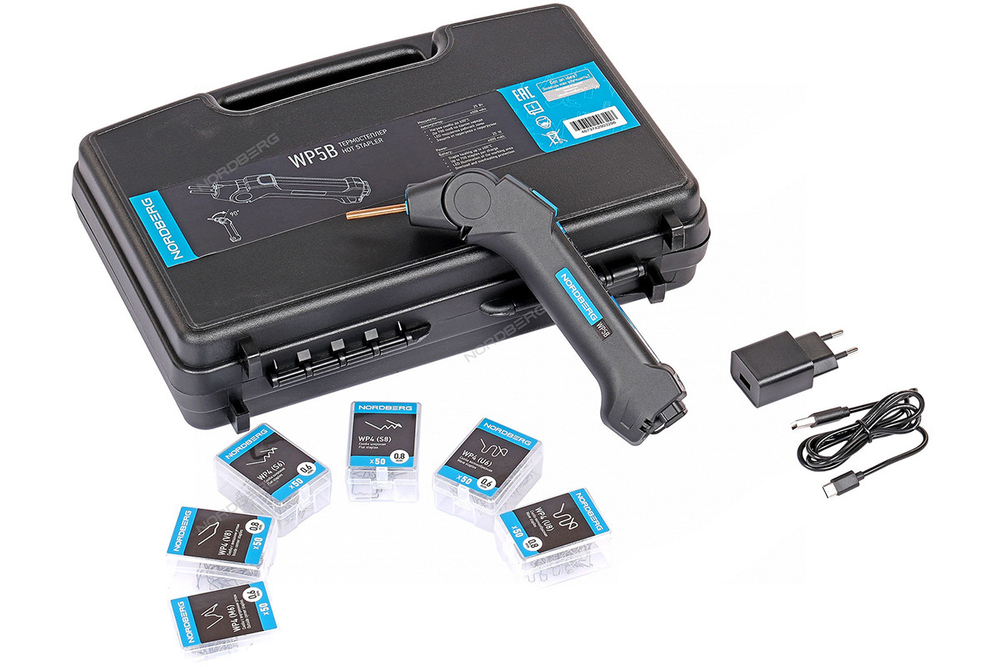 NORDBERG (WP5B) Термостеплер для ремонта пластика, аккумуляторный