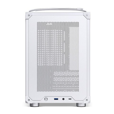Корпус JONSBO C6-ITX, ITX, MINI-DTX, белый (без БП)