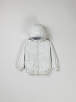 Ветровка на сетчатой подкладке "Жемчужно-серый"