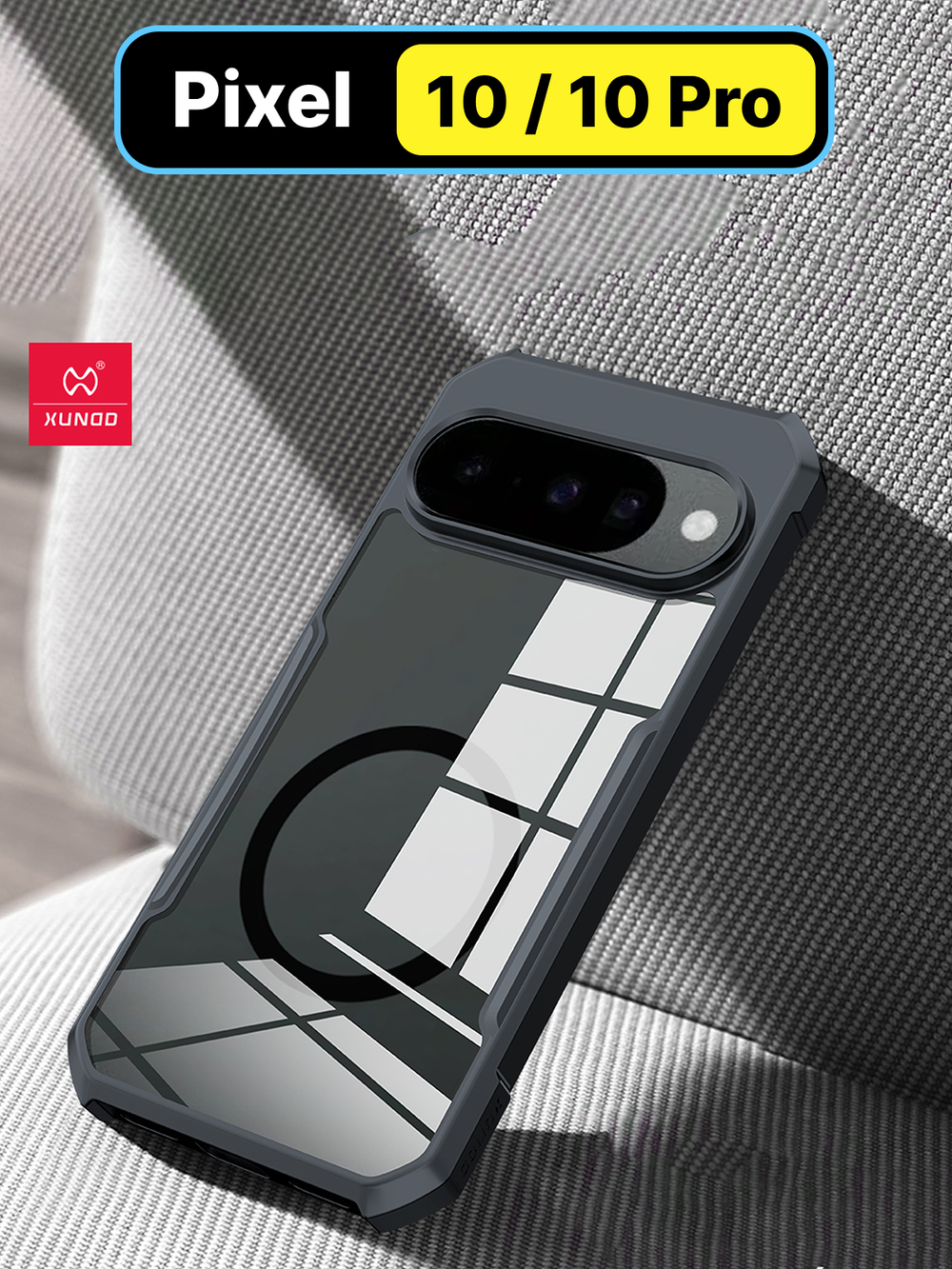 Чехол для Google Pixel 10 / 10 Pro противоударный с усиленными углами XUNDD