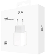 Адаптер 1USB 3.0A Ubik UH01PDW white