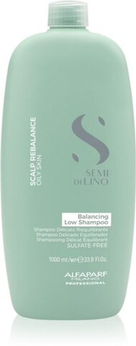 Alfaparf Milano Semi Di Lino Scalp Rebalance - шампунь для жирной кожи головы /   1000  ml  / GTIN 8022297095929