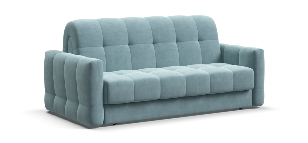 Диван Босс Слип 160 Велюр Монолит Циан (последний экземпляр)