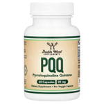 Double Wood Supplements, PQQ, 20 мг, 60 капсул