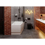 Ванна акриловая VAGNERPLAST CAVALLO OFFSET 160х90 пристенная (VPBA169CAV3PX-04)